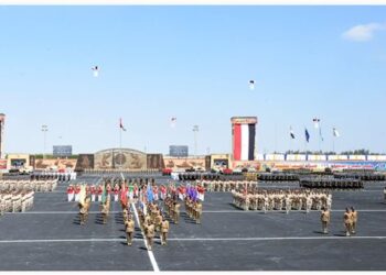 القوات المسلحة تحتفل بتخريج الدفعة 162 من معهد ضباط الصف المعلمين