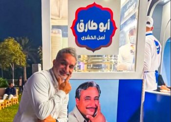 هل يتعاون باسم يوسف في حملة إعلانية مع كشري أبو طارق؟