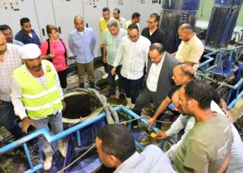 مياه أسيوط تعلن انتهاء أعمال اصلاح محطة صرف صحي المراغي وبدء ضخ المياه تدريجيًا بمدينة أسيوط