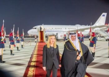الأمير سلمان بن حمد يستقبل رئيسة الجمهورية الإيطالية