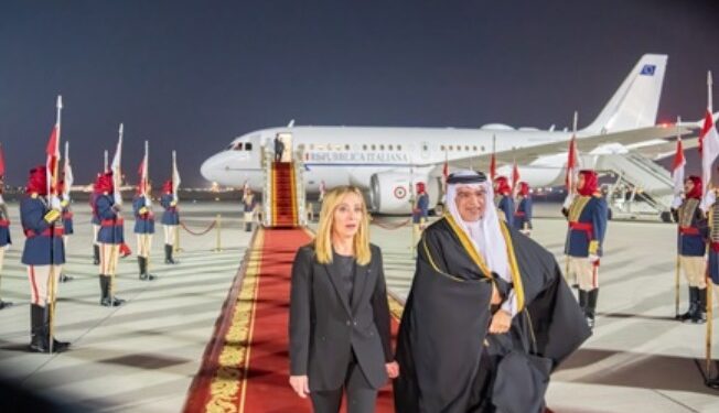 الأمير سلمان بن حمد يستقبل رئيسة الجمهورية الإيطالية