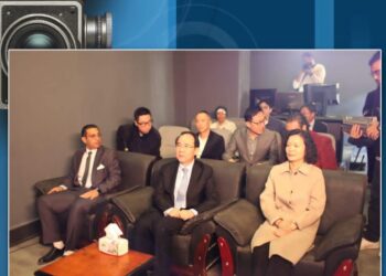 وفد صيني رفيع المستوي يزور المركز القومي للسينما