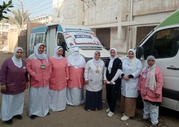 تقديم 3750 خدمة مجانية في قافلة علاجية “خلال يومين” ضمن المبادرة الرئاسية “حياة كريمة” ببني سويف