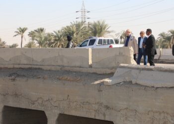 محافظ بني سويف يتفقد جاهزية مخر سيل سنور ضمن خطة استعدادات المحافظة لموسم الأمطار وفصل الشتاء