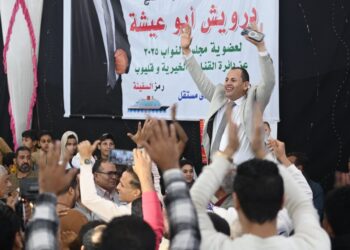 يخوض المعركة الانتخابية بشفافية وصدق.. أهالي القناطر الخيرية وقليوب يعلنون دعمهم لدرويش أبوعيشة في الإعادة
