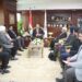 محافظ بني سويف يستقبل وفداً وزارياً رفيع المستوى من وزارة التخطيط والتعاون الدولي