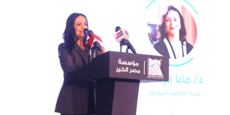 وزيرة التضامن الاجتماعي تشهد إطلاق مؤسسة “مصر الخير” حملة “إفطار صائم”