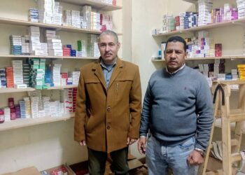 ضبط صيدلية ومخزن بدون ترخيص وأدوية منتهية الصلاحية بأسيوط