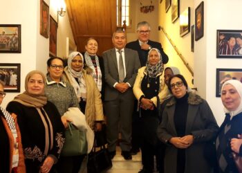 الجبهة الوطنية لنساء مصر تزور سفارة فنزويلا بالقاهرة وتعلن تضامنها مع القيادة والشعب الفنزويلي