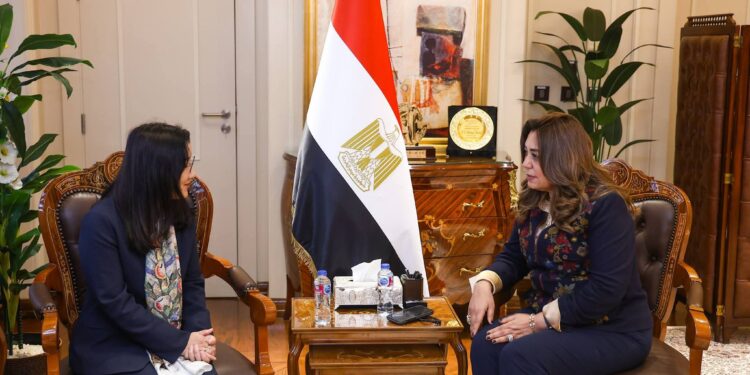 وزيرة التنمية المحلية تبحث مع الممثلة المقيمة لبرنامج الأمم المتحدة الإنمائي ملفات التعاون المشتركة