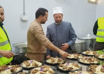 موائد الرحمن بمساجد بني سويف تستقبل ضيوف الرحمن خلال شهر رمضان المبارك