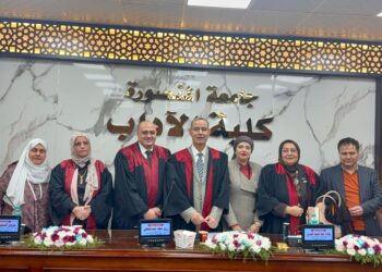 إعلام المنصورة تمنح الباحث محمد التوطنجي الدكتوراه بمرتبة الشرف الأولى