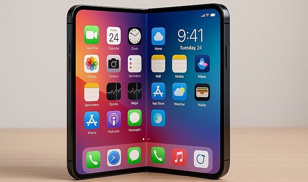 آبل تستعد لإطلاق أول iPhone قابل للطي بتصميم جديد كليًا