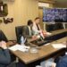 نائب محافظ بني سويف يُشارك ” أونلاين” في اجتماع وزارتي التنمية المحلية والاتصالات لمناقشة مشروعات قري حياة كريمة