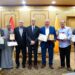 مجلس جامعة بني سويف يكرم أعضاء الجهاز الإداري ممن بلغوا السن القانونية خلال مارس
