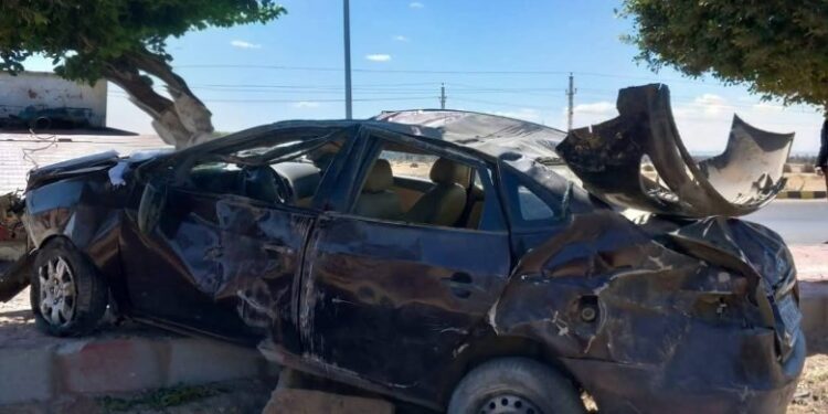 مصرع طالبة وإصابة ثلاثة أُخريات في حادث انقلاب سيارة بأسيوط