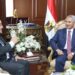 محافظ بني سويف يلتقى نائب وزير المالية