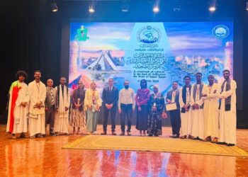 جامعة أسيوط تشارك بوفد من الطلاب الوافدين في ملتقى الحضارات على أرض الحضارات بجامعة المنيا