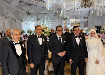 حفل زفاف نجل نائب رئيس منظمة خريجي الأزهر