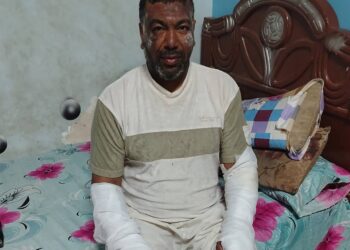 شاب بطما ينقذ 6 عمال من حريق هائل بمطعم شهير