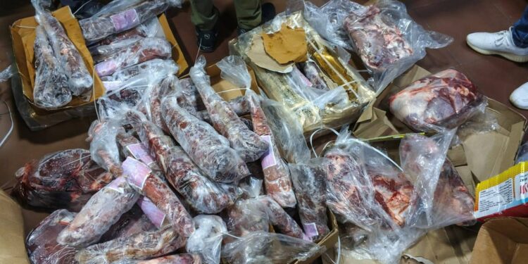 ضبط 250 كيلو لحوم غير صالحة للاستهلاك الآدمي داخل مطاعم شهيرة بأسيوط| صور