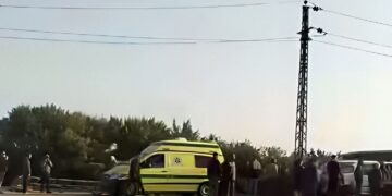 إصابة عدد من طالبات جامعة مدينة السادات في حادث مروري بطريق القاهرة – الإسكندرية الصحراوي