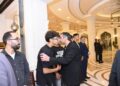 المهندس محمد صلاح الهادي يؤدي واجب العزاء في وفاة المحامي الكبير الدكتور عصام البطاوي