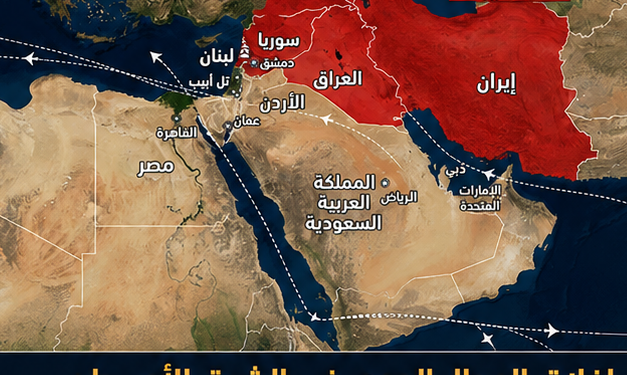 مأزق الطيران المدني بالشرق الأوسط.. الأجواء الإقليمية تقترب من الإغلاق الكلي وسط طبول الحرب